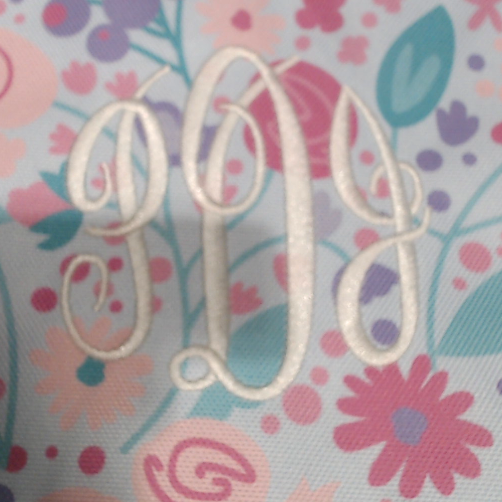 BLOOPER KIDS: Monogrammed Essentials Pouch