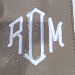 BLOOPER BAG: Monogrammed Weekender Bag