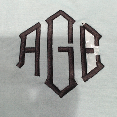 BLOOPER CLOTHING: Monogrammed Quarter Zip Sweatshirt