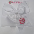 BLOOPER KIDS: Monogrammed Girls Hair Bow
