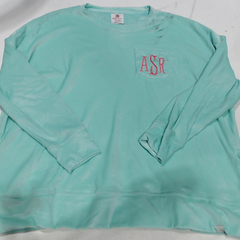 BLOOPER CLOTHING: Monogrammed Softspun Sweatshirt