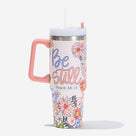 Be Still Travel Tumbler | Boho Blooms 30oz