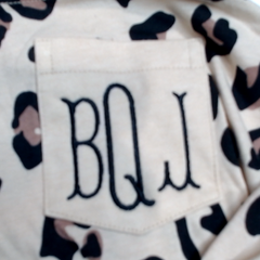 BLOOPER KIDS: Monogrammed Kids Long Sleeve Shirt