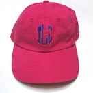 BLOOPER ACCESSORY: Monogrammed Baseball Hat