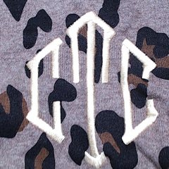 BLOOPER CLOTHING: Monogrammed Cowl Neck Poncho