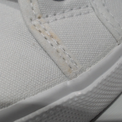 BLOOPER SHOES: BLANK White Sneakers