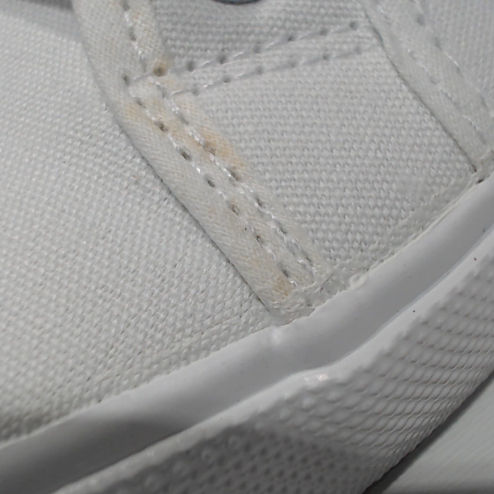 BLOOPER SHOES: BLANK White Sneakers