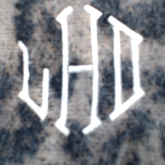 BLOOPER ACCESSORY: Monogrammed Pashmina Scarf