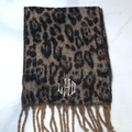 BLOOPER ACCESSORY: Monogrammed Pashmina Scarf