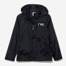 Gamma Phi Beta Lightweight Rain Jacket | Black