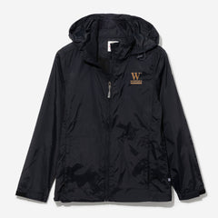 Wofford Terriers Black Rain Jacket