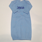 BLOOPER KIDS: Monogrammed Baby Layette Gown