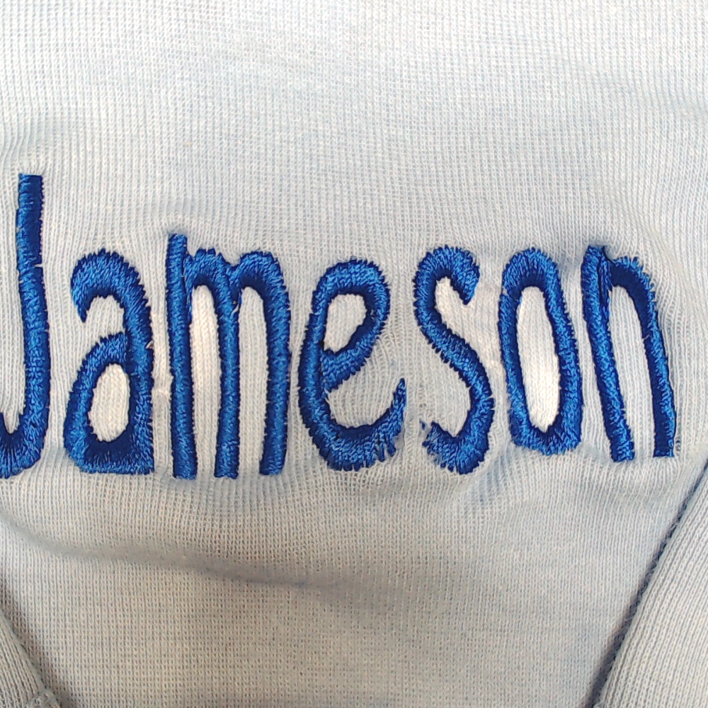 BLOOPER KIDS: Monogrammed Baby Layette Gown