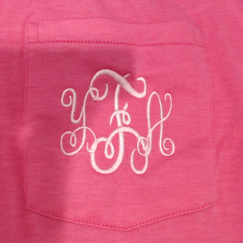 BLOOPER CLOTHING: Monogrammed T-Shirt Dress