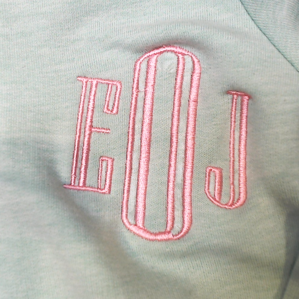 BLOOPER KIDS: Monogrammed Kids Pullover Sweatshirt