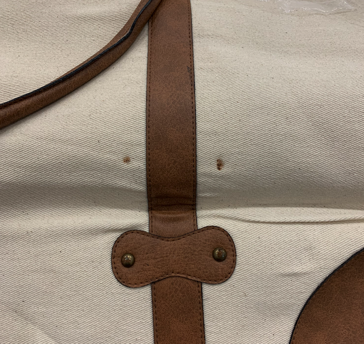 BLOOPER BAG: Blank Vintage Weekender