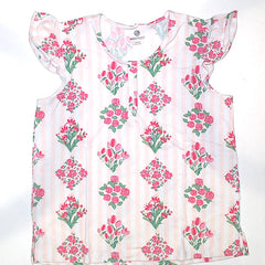 BLOOPER CLOTHING: Blank Ruffle Top