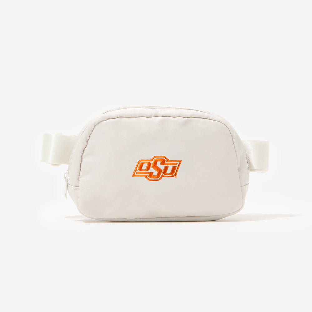 Oklahoma State Belt Bag in Bone