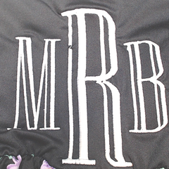 BLOOPER SWIM: Monogrammed Beach Cover Up