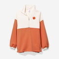 Clemson Quilted Pullover Tunic in orange
