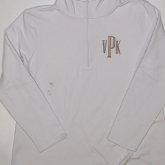 BLOOPER CLOTHING: Monogrammed Pullover Sweatshirt