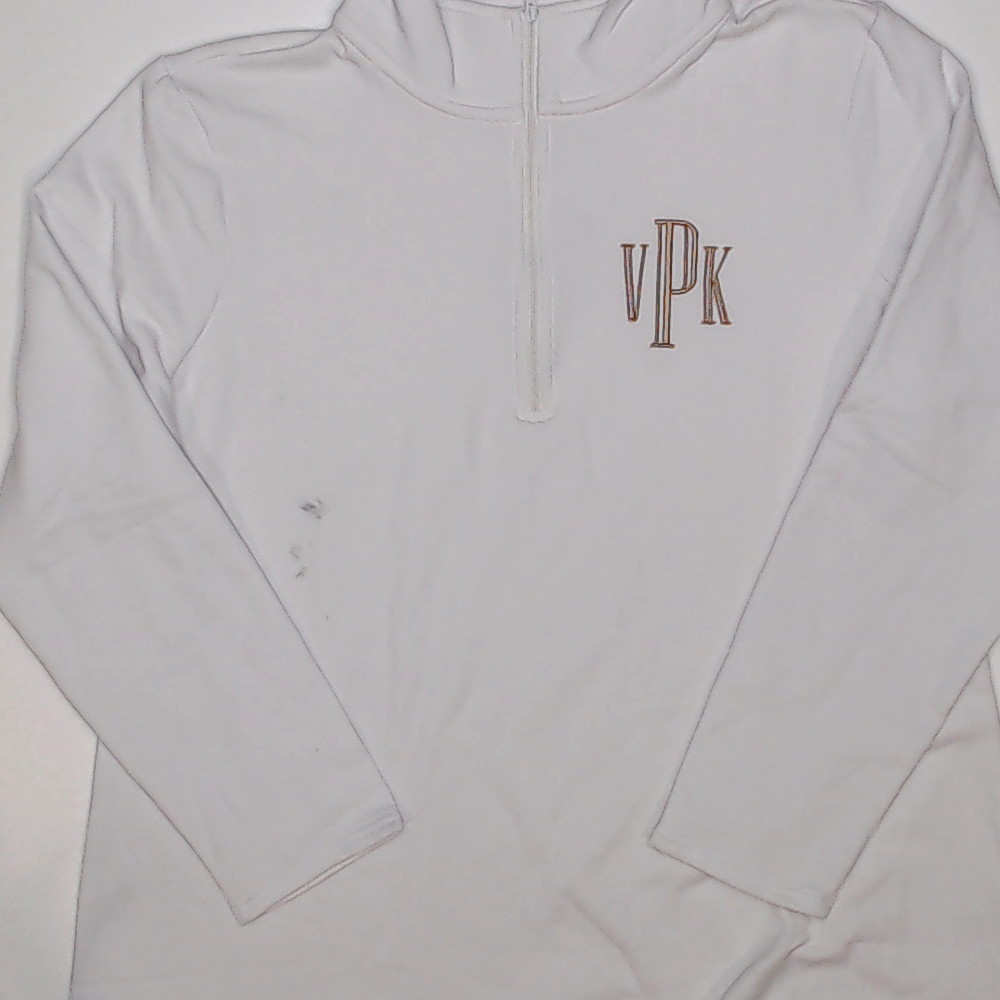 BLOOPER CLOTHING: Monogrammed Pullover Sweatshirt