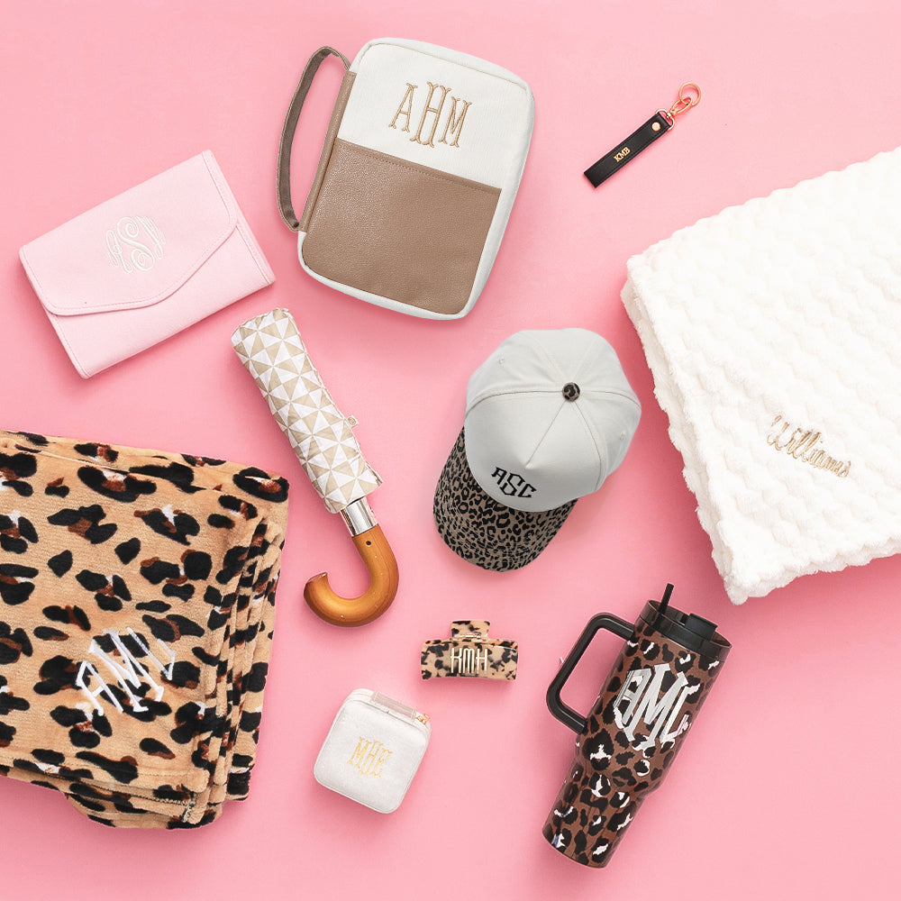 monogrammed accessories