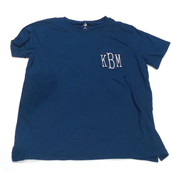BLOOPER CLOTHING: Monogrammed Short Sleeve Shirt