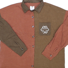 BLOOPER CLOTHING: Monogrammed Oversized Button Down Tunic
