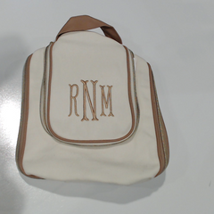 BLOOPER BAG: Monogrammed Hanging Toiletry Bag