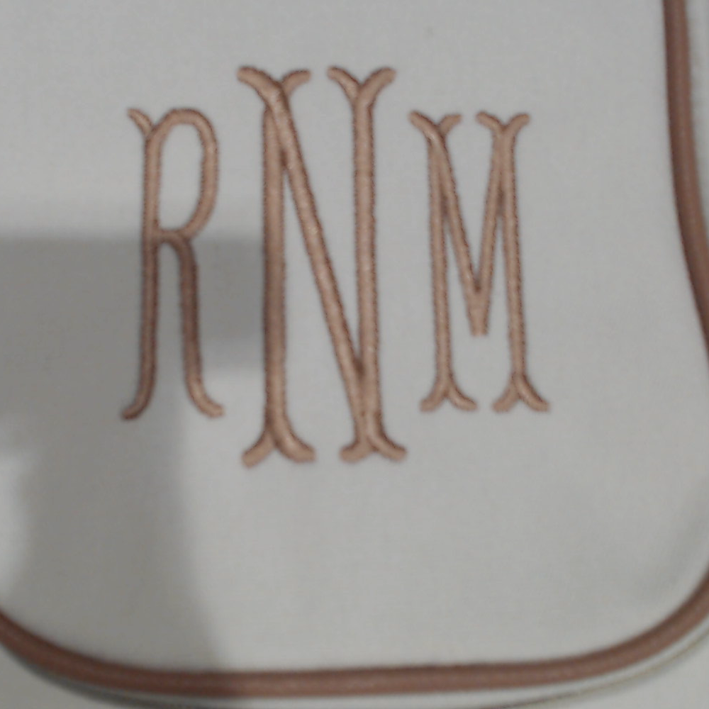 BLOOPER BAG: Monogrammed Hanging Toiletry Bag