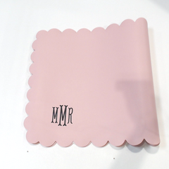BLOOPER ACCESSORY: Monogrammed Desk Mat