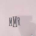 BLOOPER ACCESSORY: Monogrammed Desk Mat