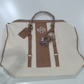 BLOOPER BAG: Monogrammed Weekender Bag