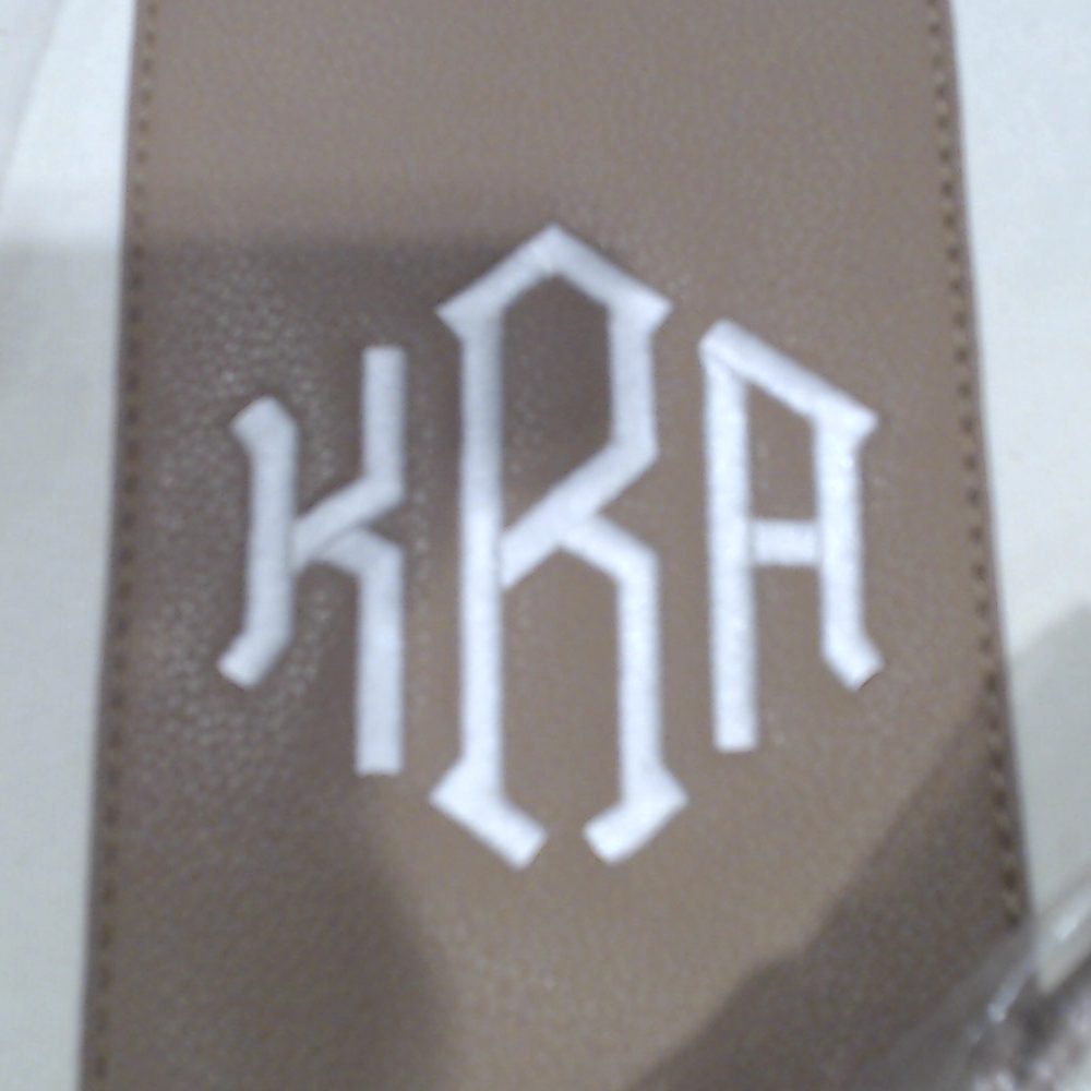 BLOOPER BAG: Monogrammed Weekender Bag