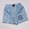 BLOOPER KIDS: Monogrammed Boys Swim Trunks