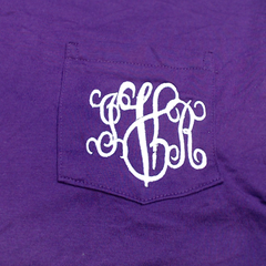 BLOOPER CLOTHING: Monogrammed Long Sleeve Shirt