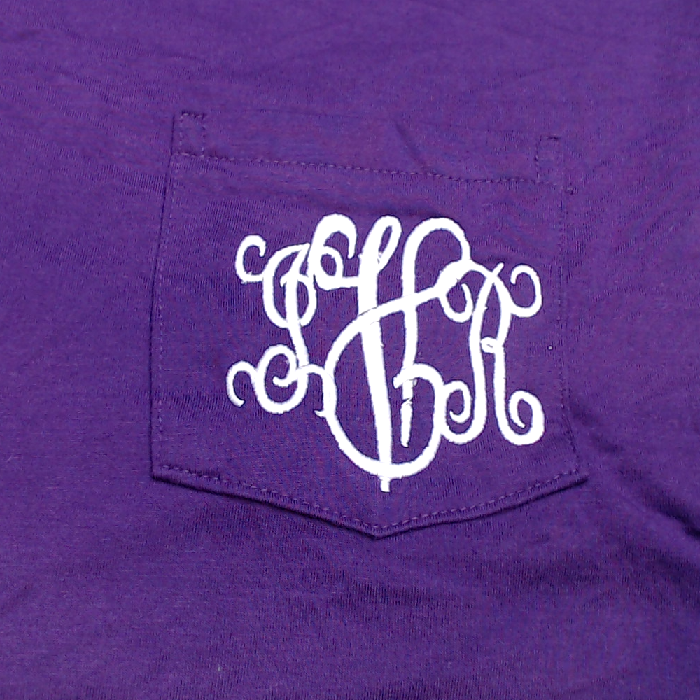 BLOOPER CLOTHING: Monogrammed Long Sleeve Shirt
