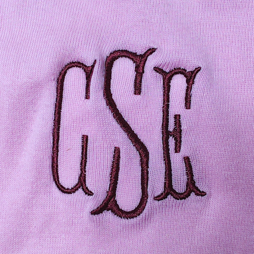 BLOOPER KIDS: Monogrammed Baby Layette Gown