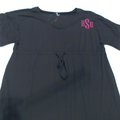 BLOOPER SWIM: Monogrammed Cinch Waist Cover Up