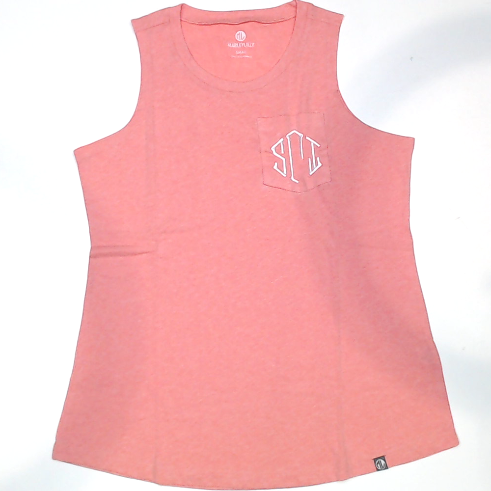 BLOOPER CLOTHING: Monogrammed Basic Tank Top