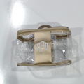 BLOOPER BAG: Monogrammed Clear Train Case