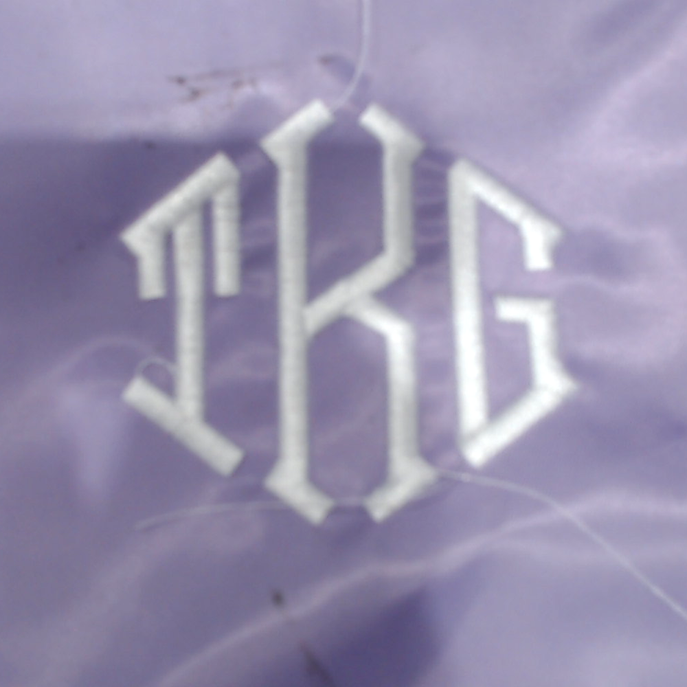 BLOOPER BAG: Monogrammed Packable Weekend Duffel Bag