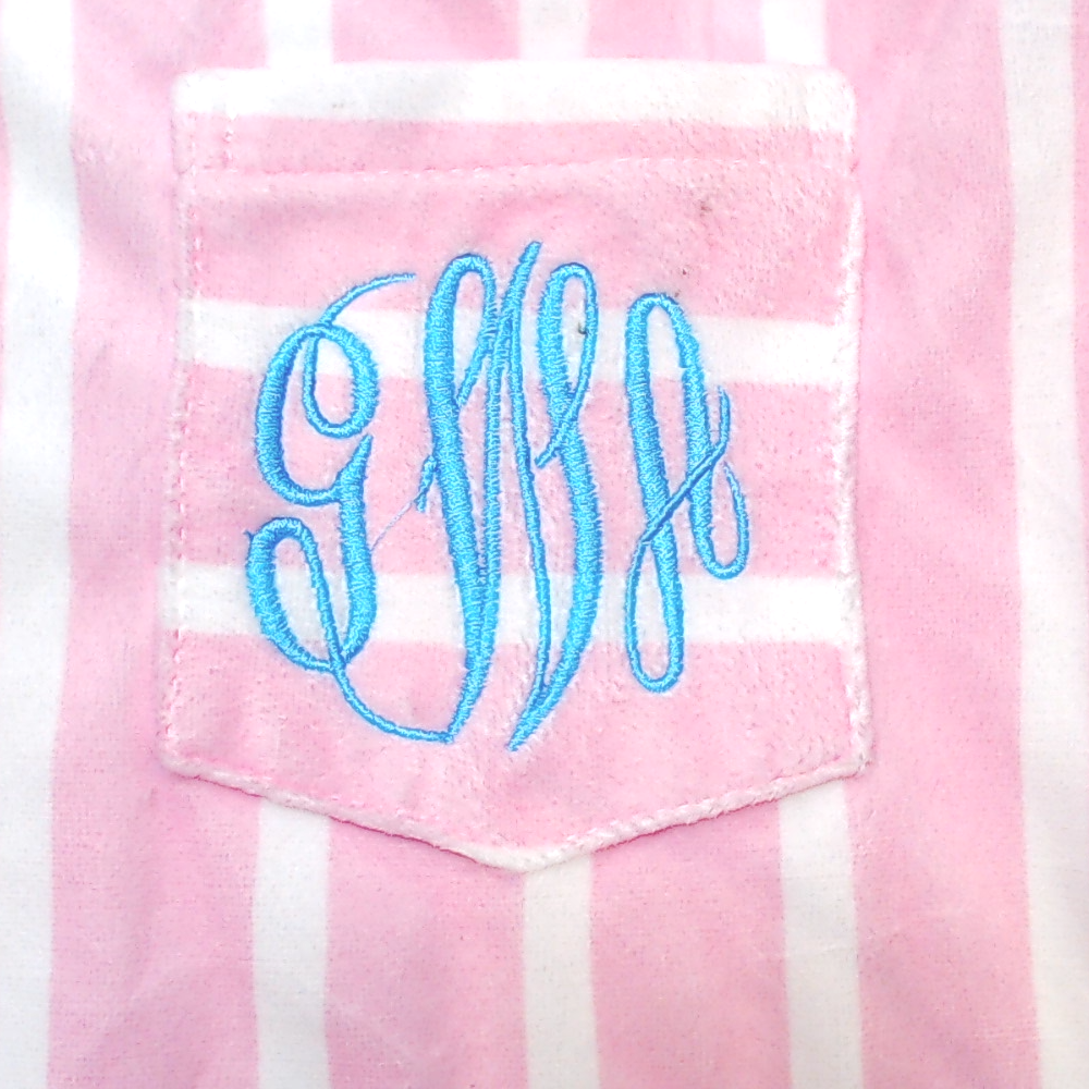 BLOOPER KIDS: Monogrammed Girls Nightgown