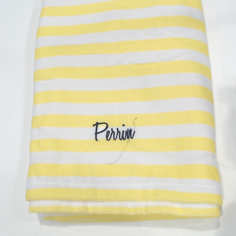 BLOOPER SWIM: Monogrammed Beach Towel