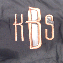 BLOOPER SWIM: Monogrammed Cover Up