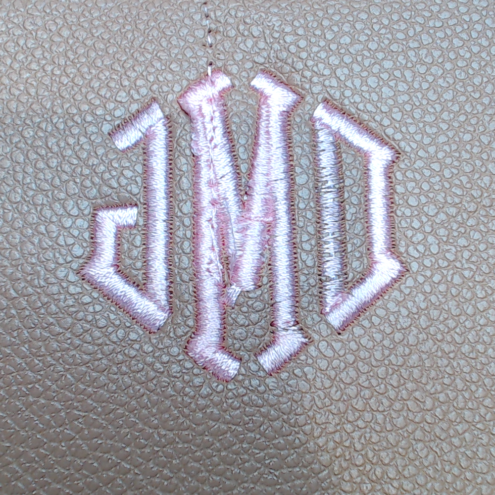 BLOOPER ACCESSORY: Monogrammed Phone Wallet