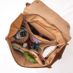 inside of diaper backpack purse