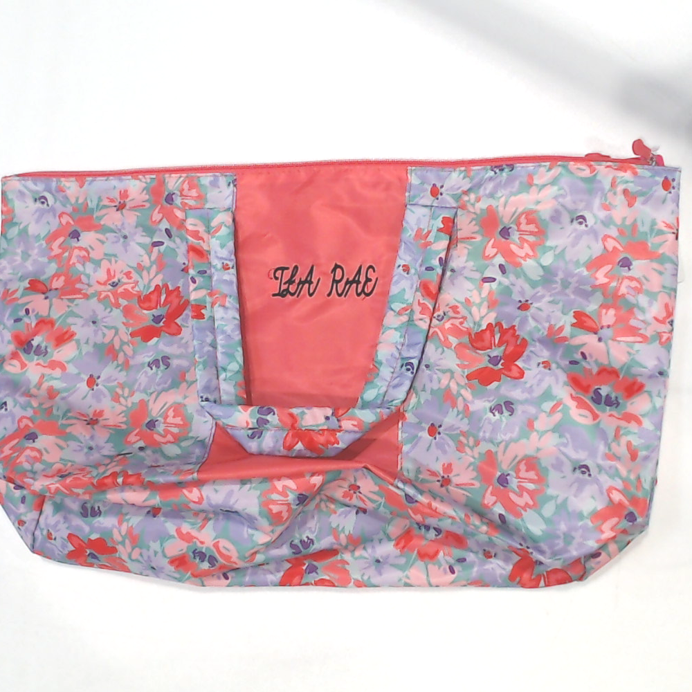 BLOOPER BAG: Monogrammed Packable Weekend Duffel Bag