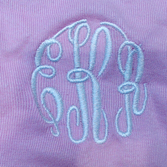 BLOOPER KIDS: Monogrammed Baby Layette Gown